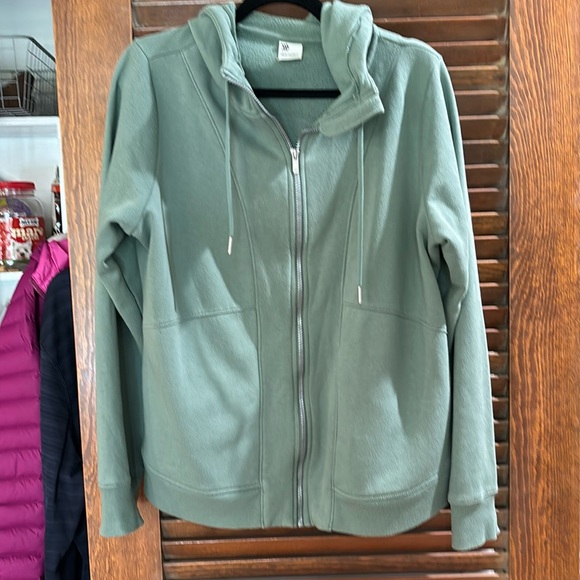 All in motion Hooded jacket sage green. - Picture 1 of 3